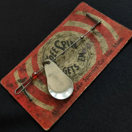 Mille Lacs Lake Spinner, 1g, nikelio spalvos sukrė #20622