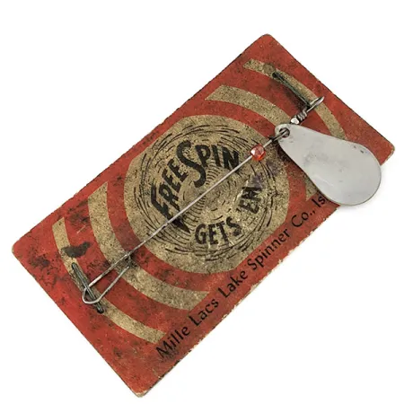 Mille Lacs Lake Spinner, 1g, nikelio spalvos sukrė #20622