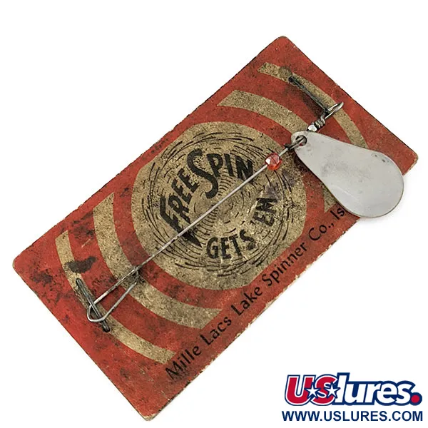 Mille Lacs Lake Spinner, 1g, nikelio spalvos sukrė #20622