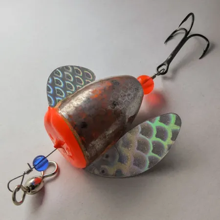 Yakima Bait Spin-N-Glo, Nickel Plate (NP-MY), 8g, plūduriuojanti sukrė #20756