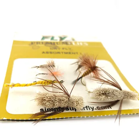 Superfly Premium Flies, Assortment I, sausos muselės #20818