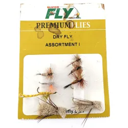 Superfly Premium Flies sausos muselės muselinei žvejybai