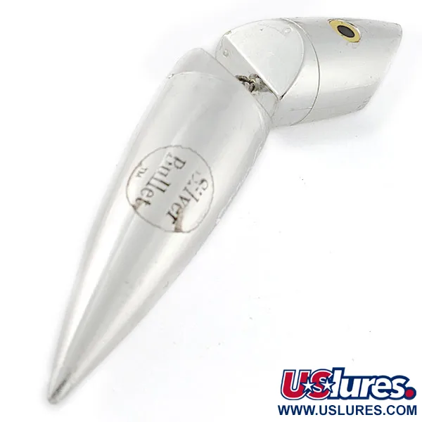 Luhr Jensen J-Plug Silver bullet, 21 g, sidabrinis velkiavimo vobleris #20821