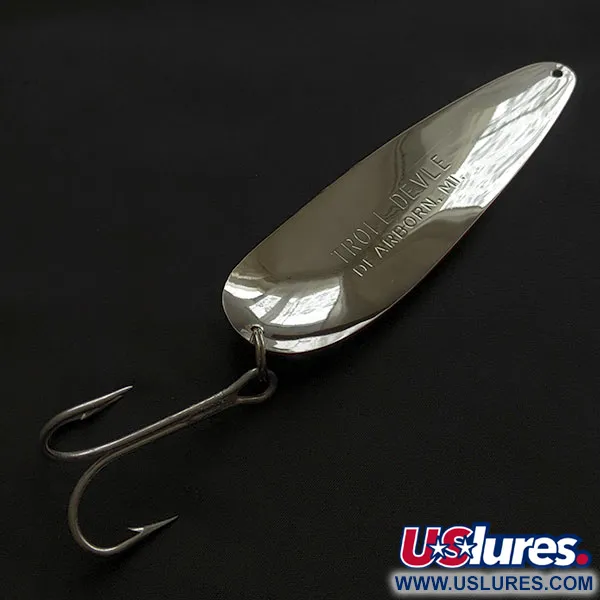 Eppinger Dardevle Troll Devle, 40g Red Devle, blizgė velkiavimui #21002