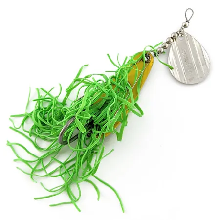 Strike King Timber Spin, 14 g, žalia, vintažinis spinnerbait #21178