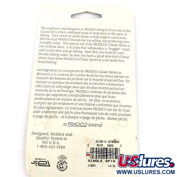 Bomber The Classics Bushwacker, nikelis/geltona, 4g, spinerbaitas #21283