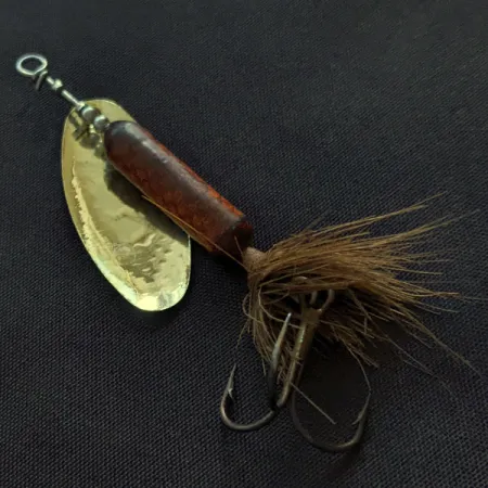 Worden’s Original Rooster Tail 4, 8g, auksinė/bordinė, sukriukė #21383