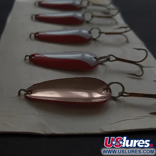 Glen Evans Spoon, 6g raudona/balta/varis, blizgė #21541