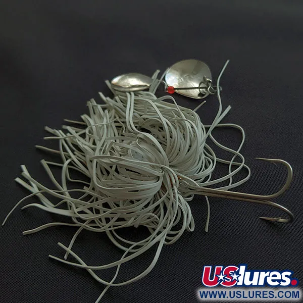 H&H Double Spinner, 12g, nikelis, spinerbaitas #21602