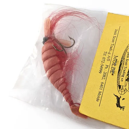 Jock Scott Fly REKA, 2g, raudona krevetės imitacija #21634