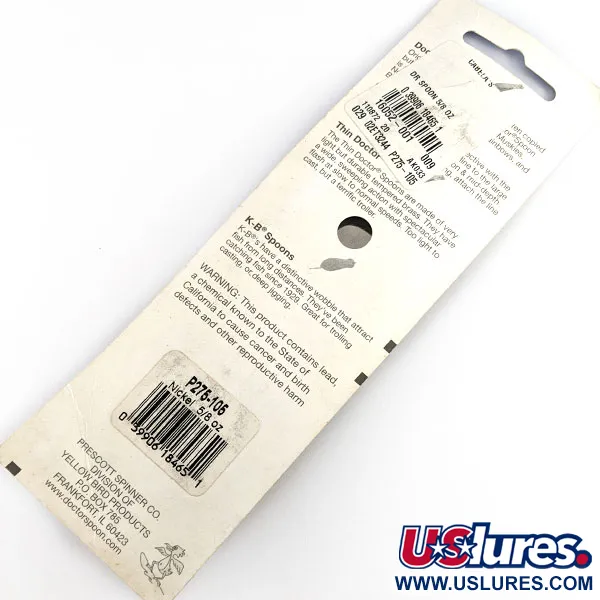 Prescott Spinner Little Doctor 275, 21 g, nikeliuota vartyklė #21644