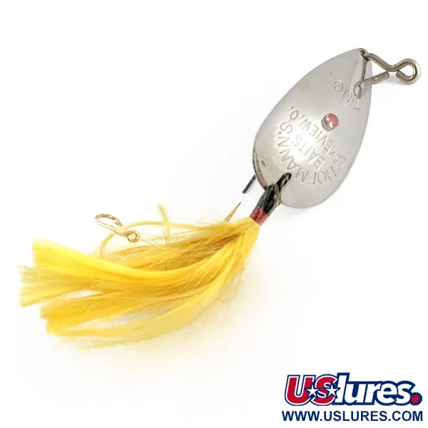 Hofmann's Lures KING, 11g nikelis/geltona, blizgė #21666