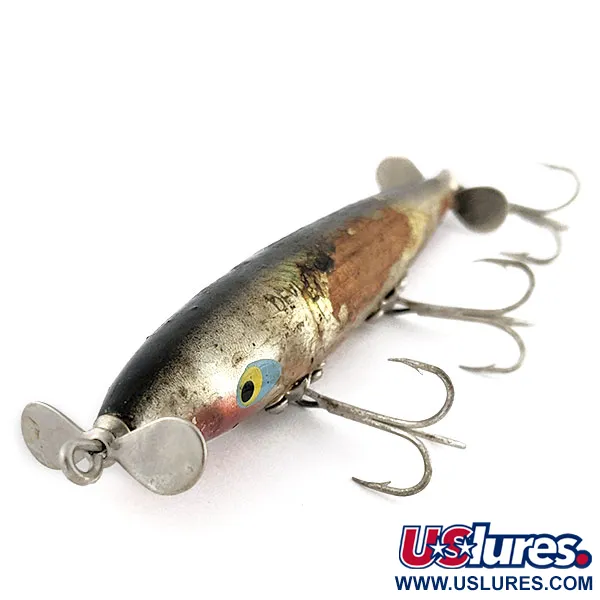 Smithwick Wood Devils Horse, sidabrinis, 14g, paviršinis plaukiantis masalas #21711