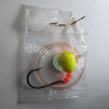 Yakima Bait Spin-N-Glo Walleye Rig, 1/32oz Flame CHR, sistemėlė sterkams #21712