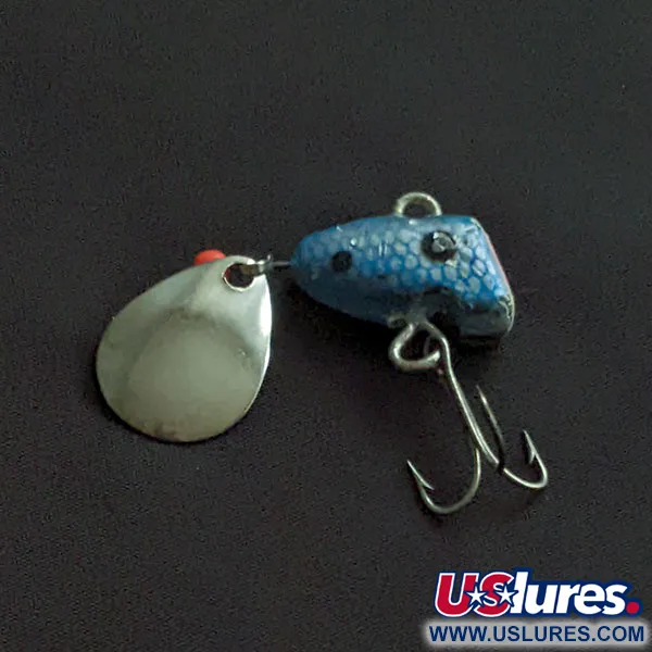 Chas M Six Tackle Little Suzy, 21 g, blue scale, tail spinneris #21917