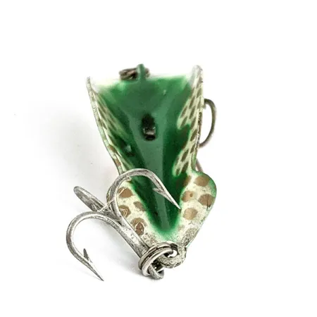 Buck Perry Spoonplug, 7g, žalias/baltas, blizgė-vobleris #21927