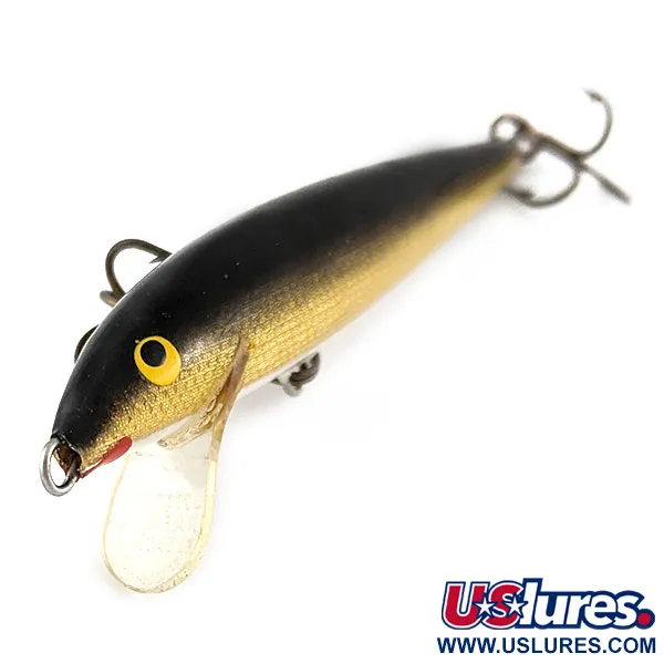 Rapala Original Floater F9 (Finland), 4 g, G (Gold) spalva, vobleris #21942