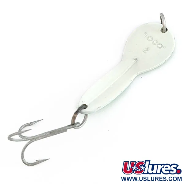 Glen Evans Loco 2, 10g, balta/žalia Glow, Vartiklė #22000