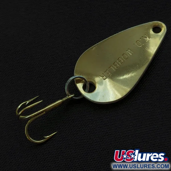 Acme K.O. Wobbler, 3,5g juoda/balta/auksinė, vartiklė #22047