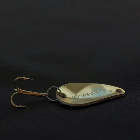 Acme K.O. Wobbler, 3,5g juoda/balta/auksinė, vartiklė #22047