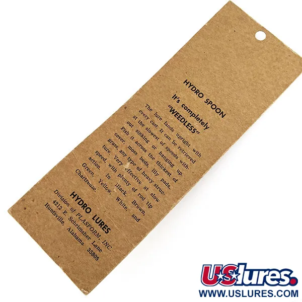 Hydro Lures Hydro Spoon, 14g, žalia, paviršinė blizgė #22093