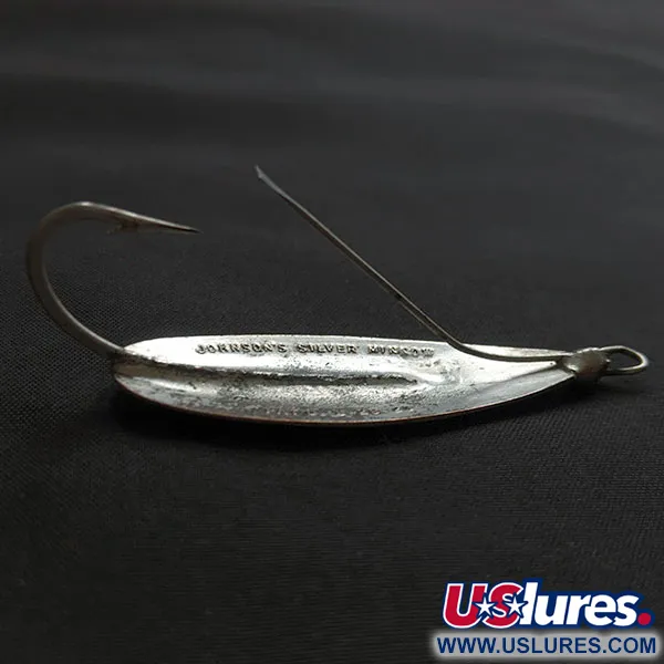Johnson Silver Minnow, 9 g, nikelis / varis, blizgė #22104