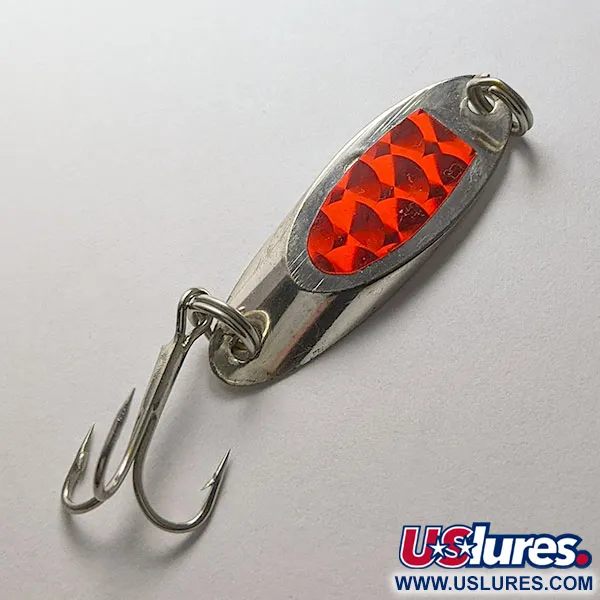 Weber Mr Champ, 7g, sidabrinė su raudonu intarpu, blizgė #22145