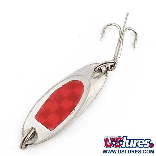 Weber Mr Champ, 7g, sidabrinė su raudonu intarpu, blizgė #22145