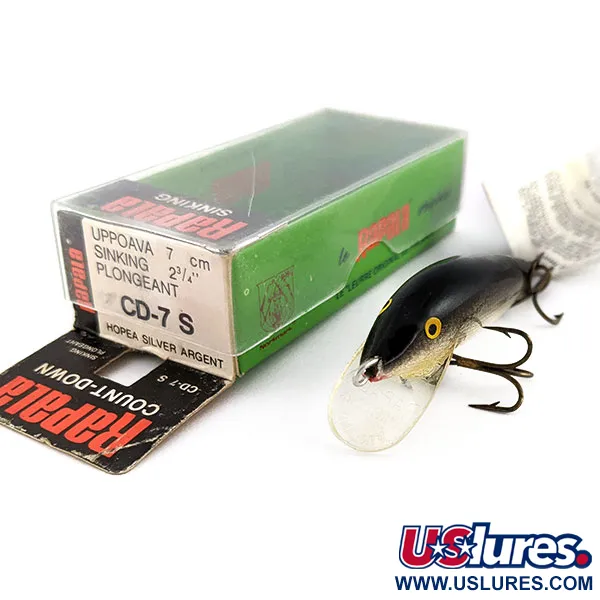 Rapala Countdown CD7, 8 g, S (Silver), skęstantis vobleris #22176