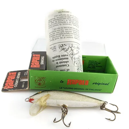 Rapala Countdown CD7, 8 g, S (Silver), skęstantis vobleris #22176