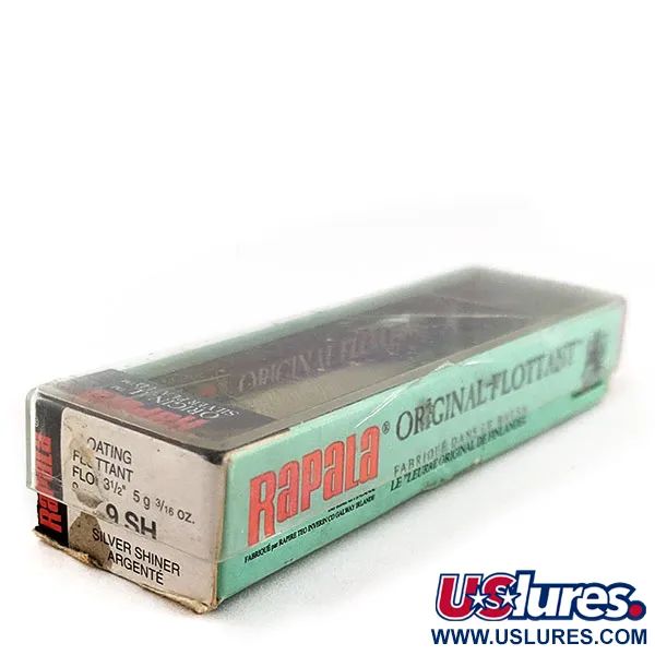 Rapala Original Floater F9, 4 g, Silver, vobleris #22177