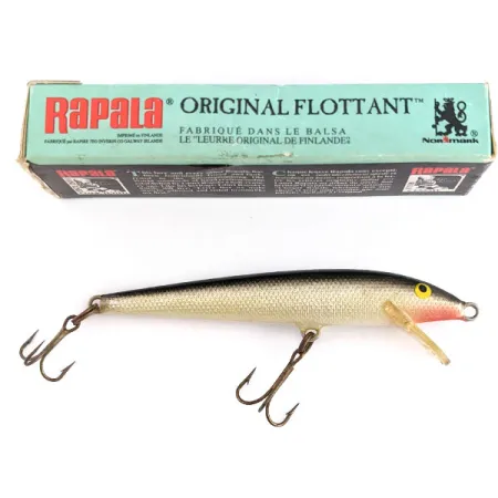 Rapala Original Floater F9, 4 g, Silver, vobleris #22177