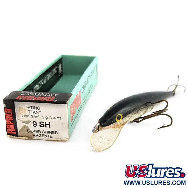 Rapala Original Floater F9, 4 g, Silver, vobleris #22177