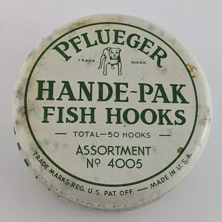 Pflueger Hande-Pak, №4005, 50 vnt., žvejybiniai kabliukai #22192