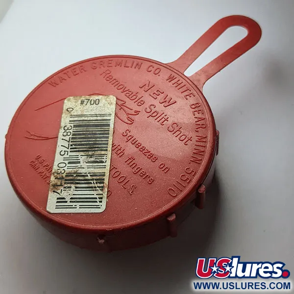 Water Gremlin Removable Split Shot, BB-3/0-#7-#5, svarelių dozatorius #22198