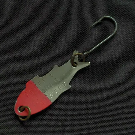 Shoff's Triple Teazer, 1.1g, nikeliuota/raudona blizgė #22327