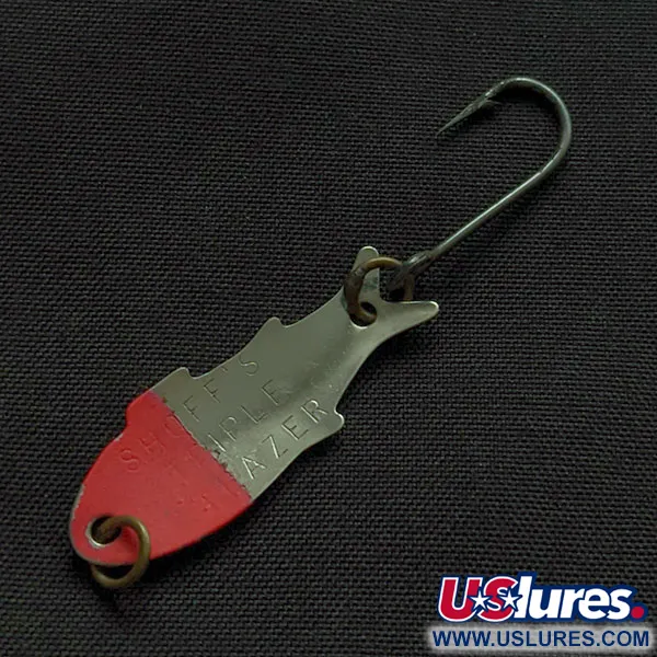 Shoff's Triple Teazer, 1.1g, nikeliuota/raudona blizgė #22327