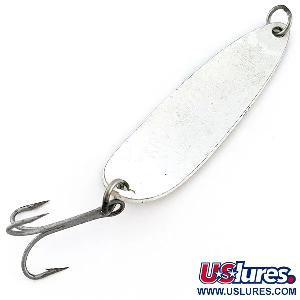 Luhr Jensen Krocodile #5, 21 g, šviečianti žalia/balta, vartiklė #22433