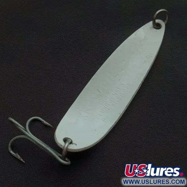 Luhr Jensen Krocodile #5, 21 g, šviečianti žalia/balta, vartiklė #22433