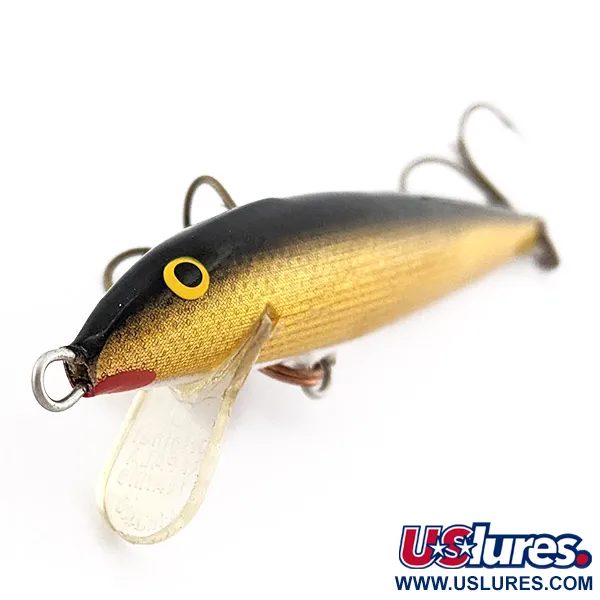 Rapala Original Floater F7, auksinis, 4g, vobleris #22436