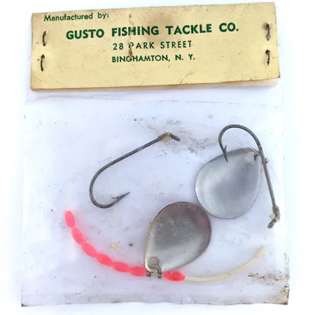 Gusto Dixie Spinner, 2 g, raudonai geltona, sukiukė #22485