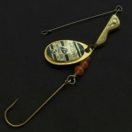 South Bend Walleye Wonder 3, 14 g, auksinis Spinnerbait #22629