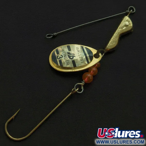 South Bend Walleye Wonder 3, 14 g, auksinis Spinnerbait #22629