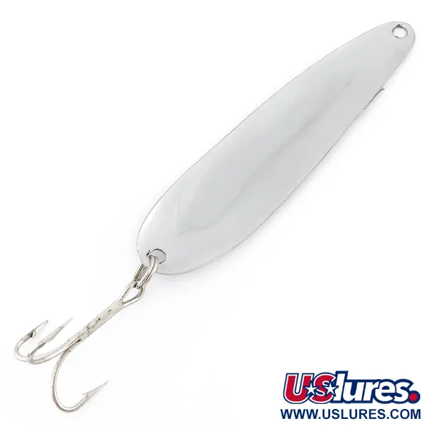Hicks Tackle Trolling Spoon, 8 g, nikėlis/holograma, velkiavimo vartiklė #22675