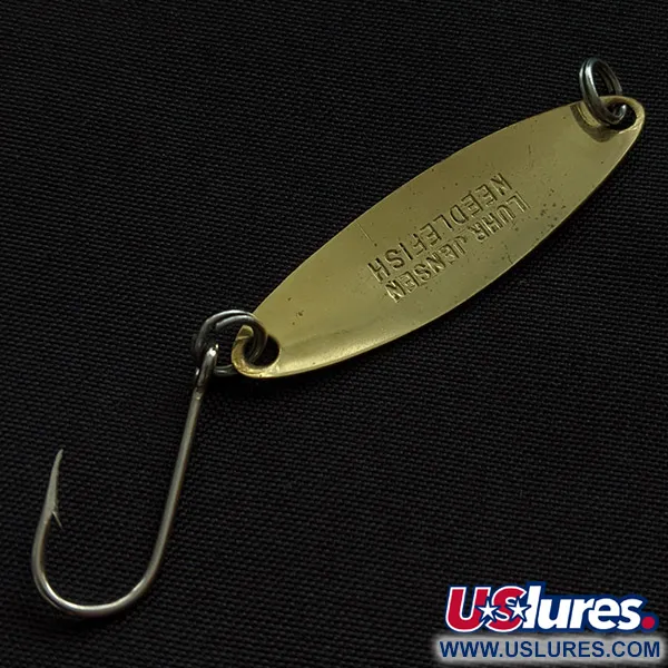 Luhr Jensen Needlefish 1, 2g, raudona/balta/žalvaris, vartiklė #22731