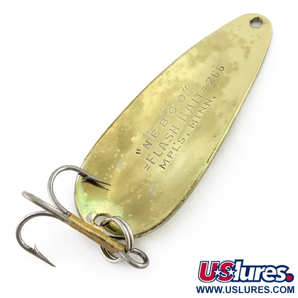 Nebco Flashbait 266, 10g žalvarinė vartiklė #22854