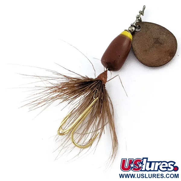 Yakima Bait Wordens Spoon Fly 12, 1,1 g, ruda, blizgė-muselė #22907