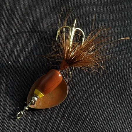 Yakima Bait Wordens Spoon Fly 12, 1,1 g, ruda, blizgė-muselė #22907
