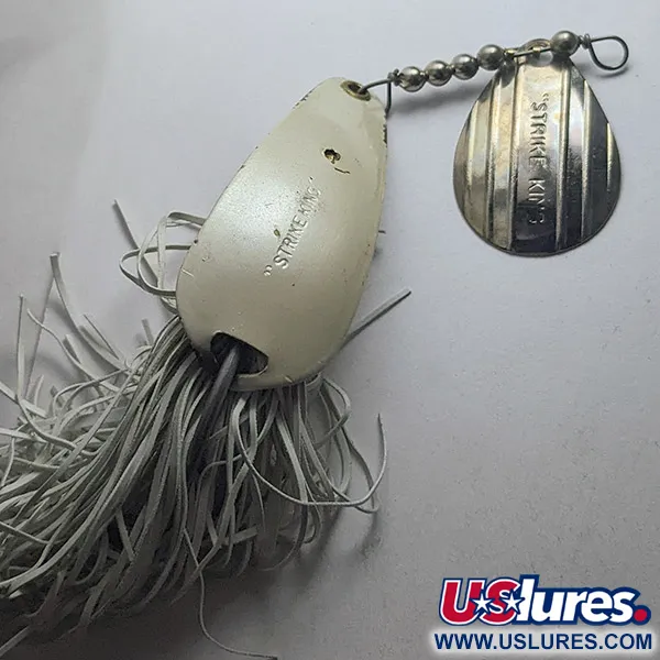 Strike King Timber Spin, Pearl, 14 g, sukrė #22948