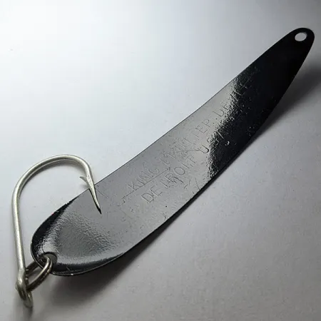 Eppinger Dardevle King Flutter Devle, 9g, Juoda su blizgučiais, velkiavimo vartiklė #22995